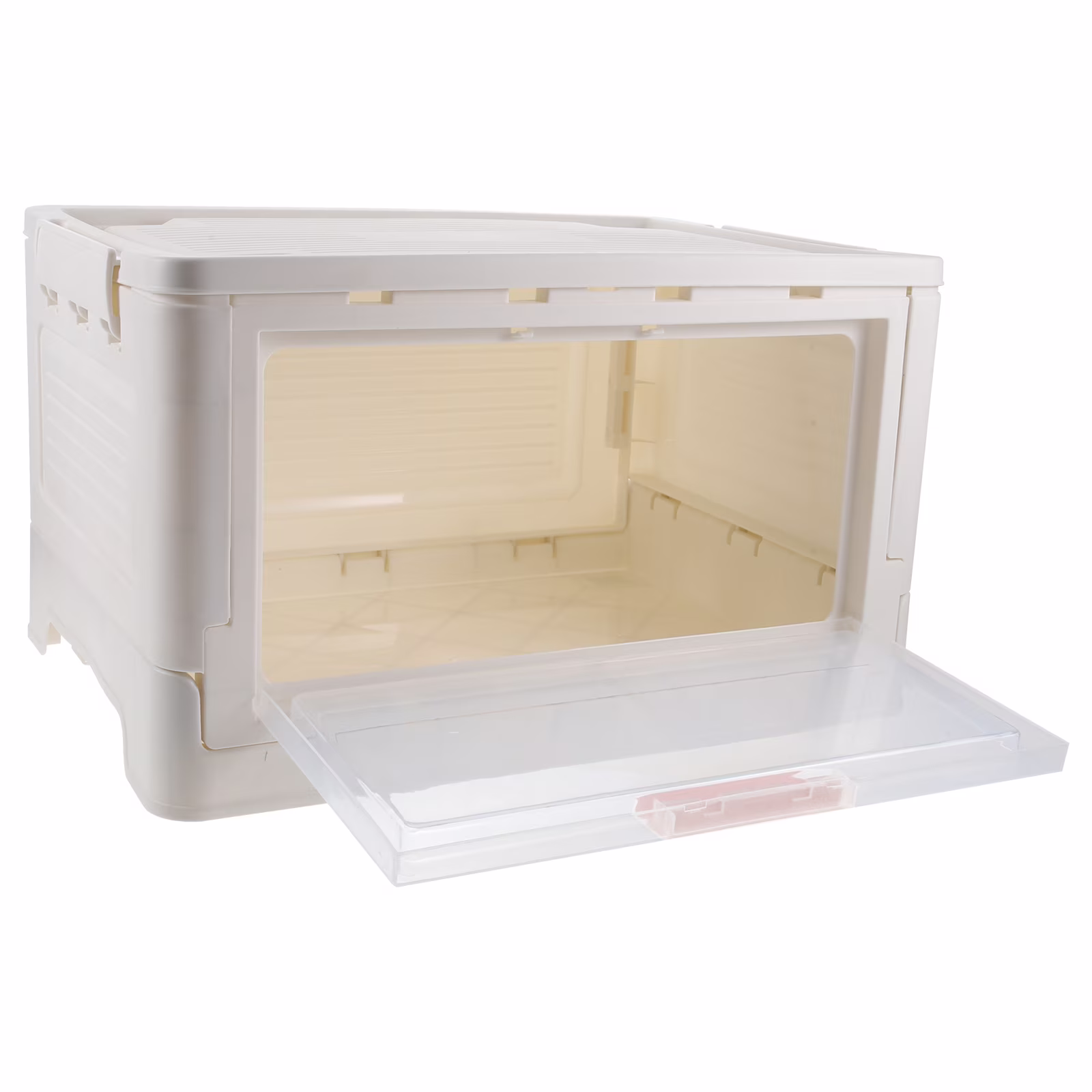 Collapsible Storage Boxes Practical Storage Bin 38.00X27.50X23.50CM Pink