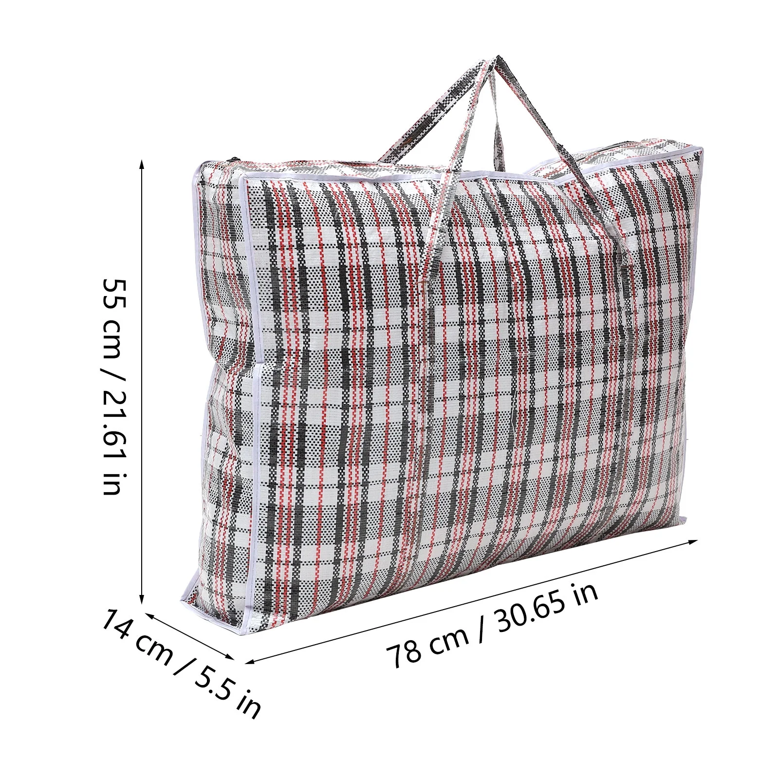 2 Pcs Clothes Storage Bag Basket Large Freezer Bags Travel Black