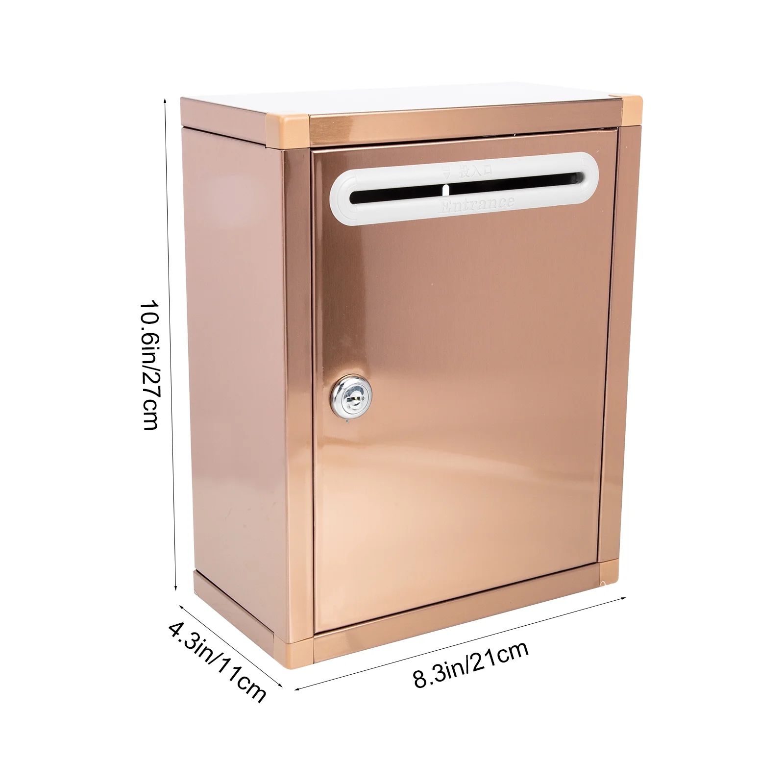 Letter Storage Box Suggestion Collection Box Complaint Container for Office Factory