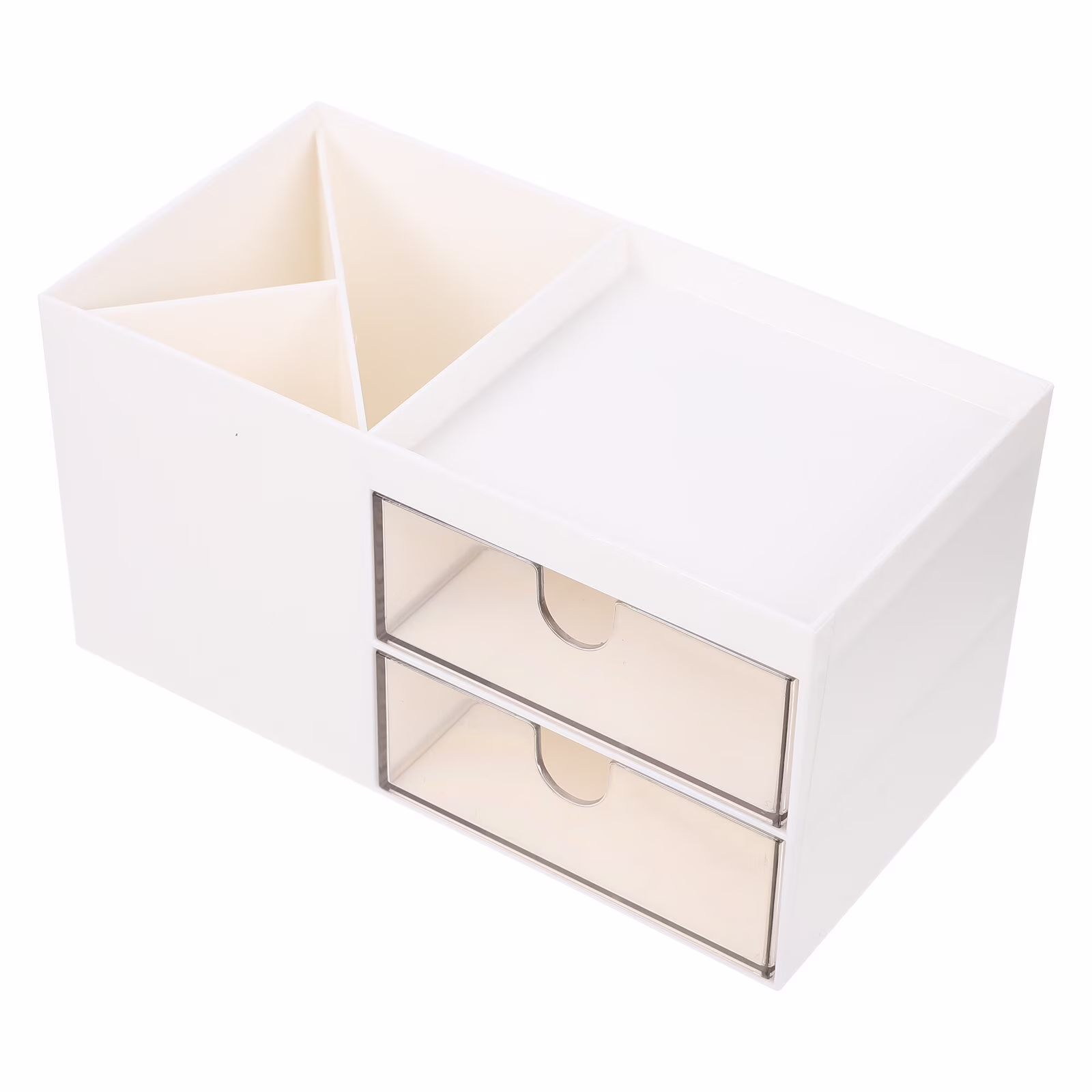 Toy Bathroom Storage Box Practical Storage Box Office 17.2X9.2X9CM Ivory