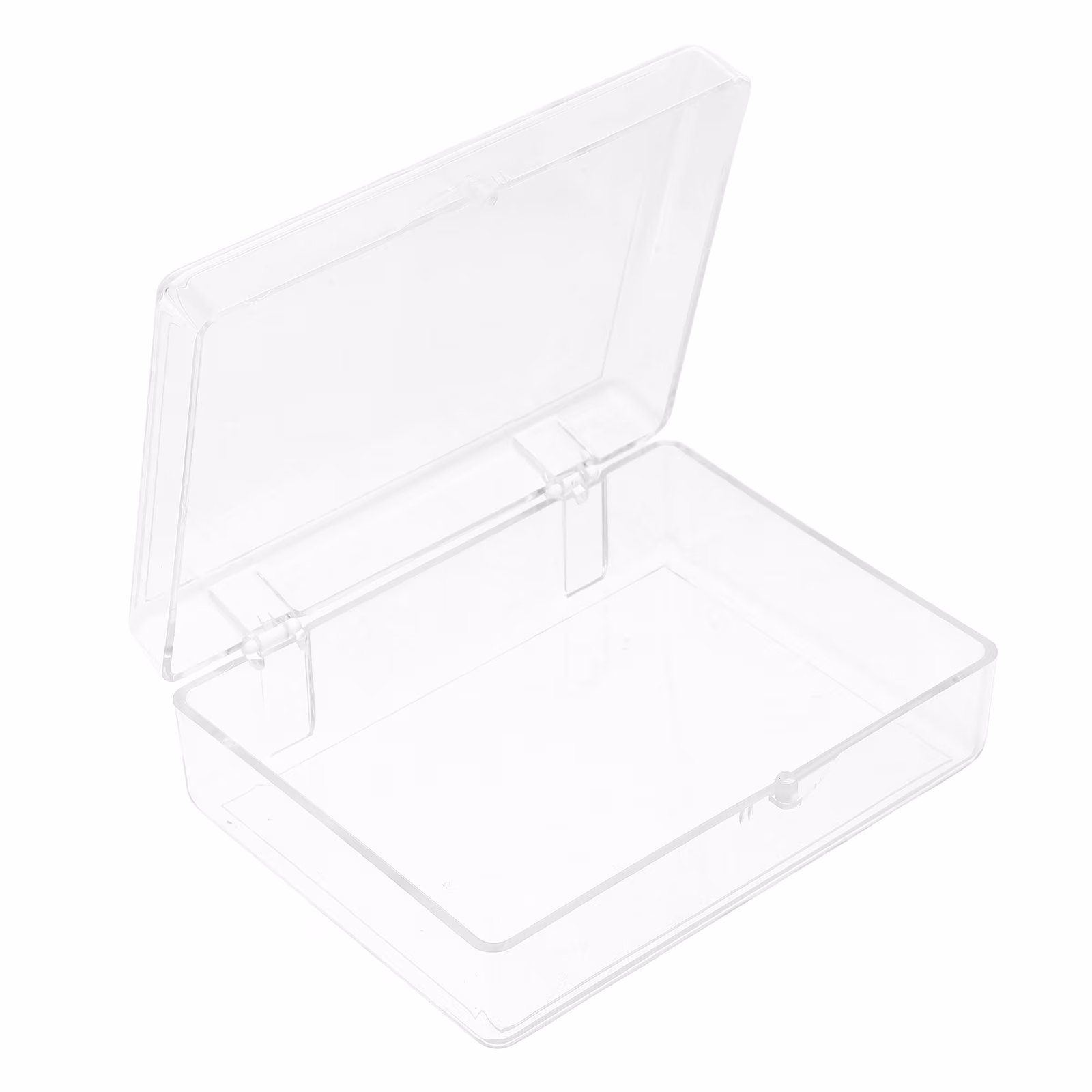 Rectangle Storage Box Empty Display Case Multifunctional Storage Holder Transparent Specimen Storage Holder Indoor Display Box