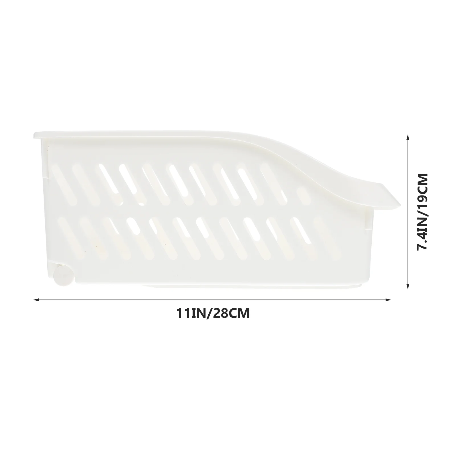 Sundries Container Storage Basket Shipping Toy Bins Office White