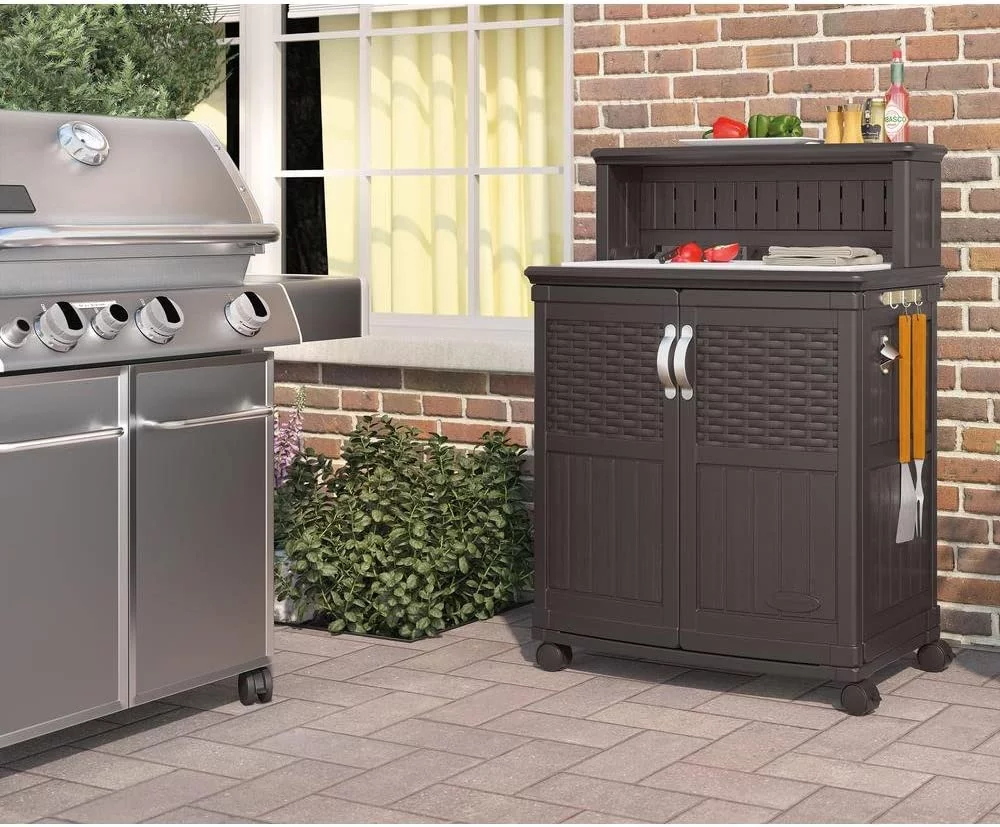 Suncast Patio Storage & Prep Station