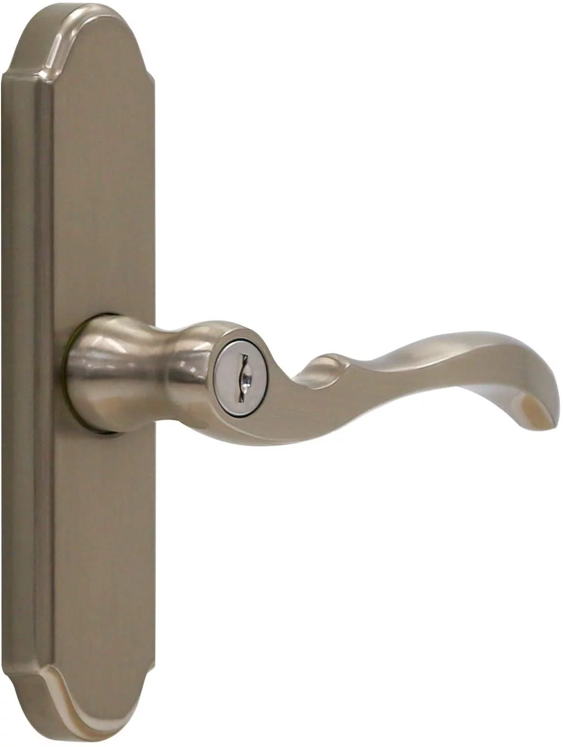 Larson Certified Storm Door M2 Mortise Handle Set Brushed Nickel