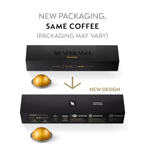 Nespresso Capsules Vertuo, Variety Pack, Medium and Dark Roast Coffee, 30 Count Coffee Pods, Brews 7.8 oz.