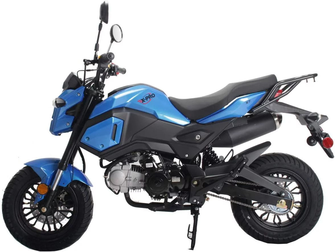 X-Pro Brand New Vader 125cc motorcycle, Manual Transmission Electric Start, Headlights, 12