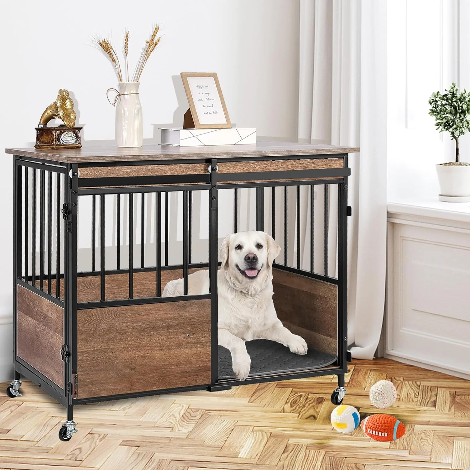 Aotiyer Dog Crate Furniture, 36