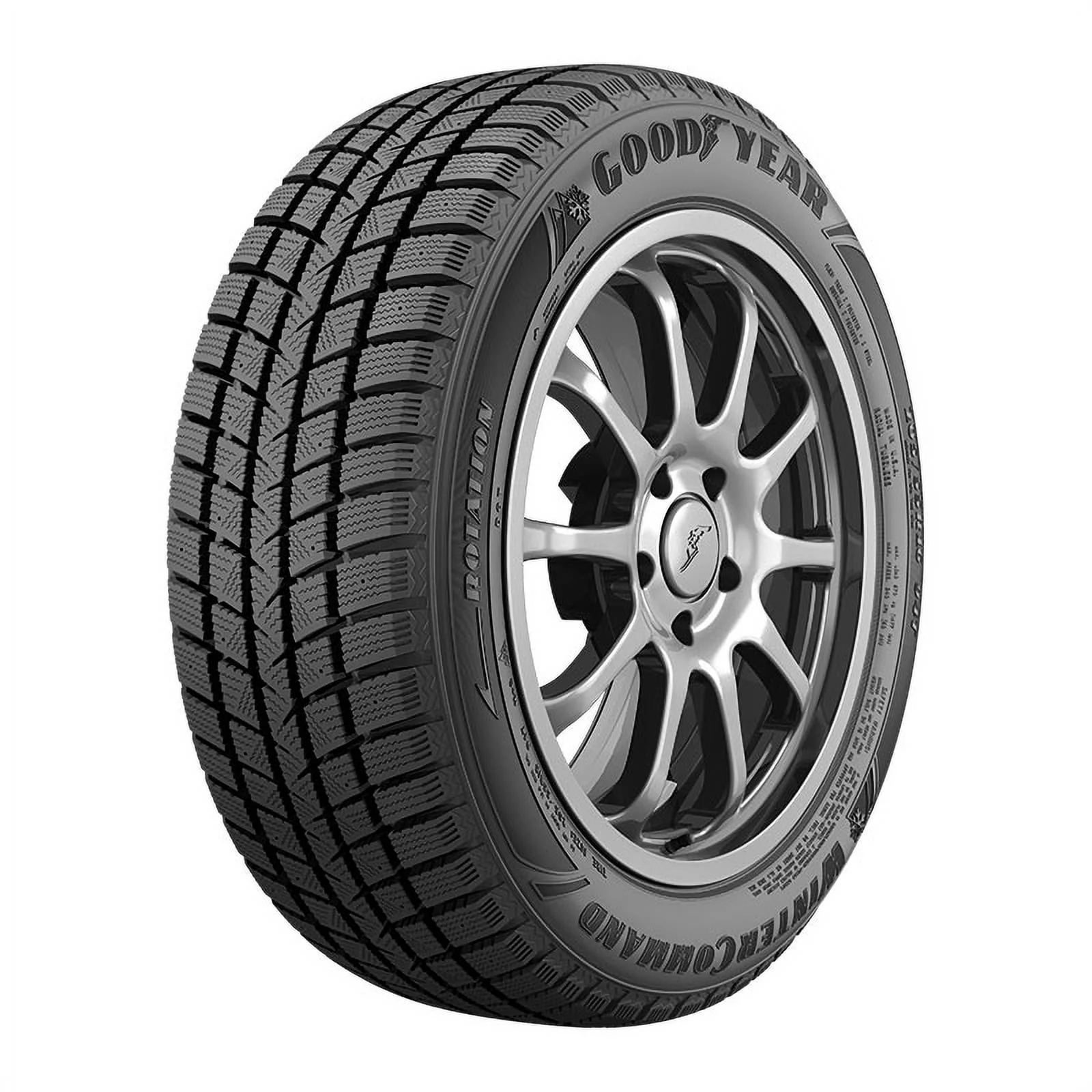 Goodyear Winter Command Winter 195/60R15 88T Passenger Tire Fits: 2005 Honda Civic Reverb, 2004-08 Nissan Sentra Base