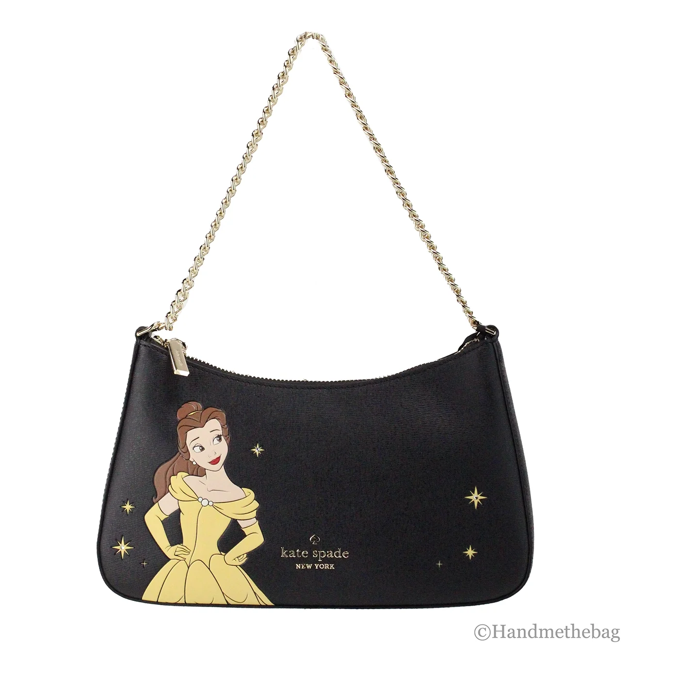 Kate Spade X Disney Beauty And The Beast Leather Convertible Crossbody Bag