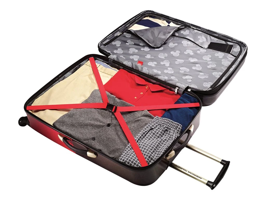 American Tourister Disney Mickey Mouse 21-inch Hardside Spinner, Carry-On Luggage, One Piece