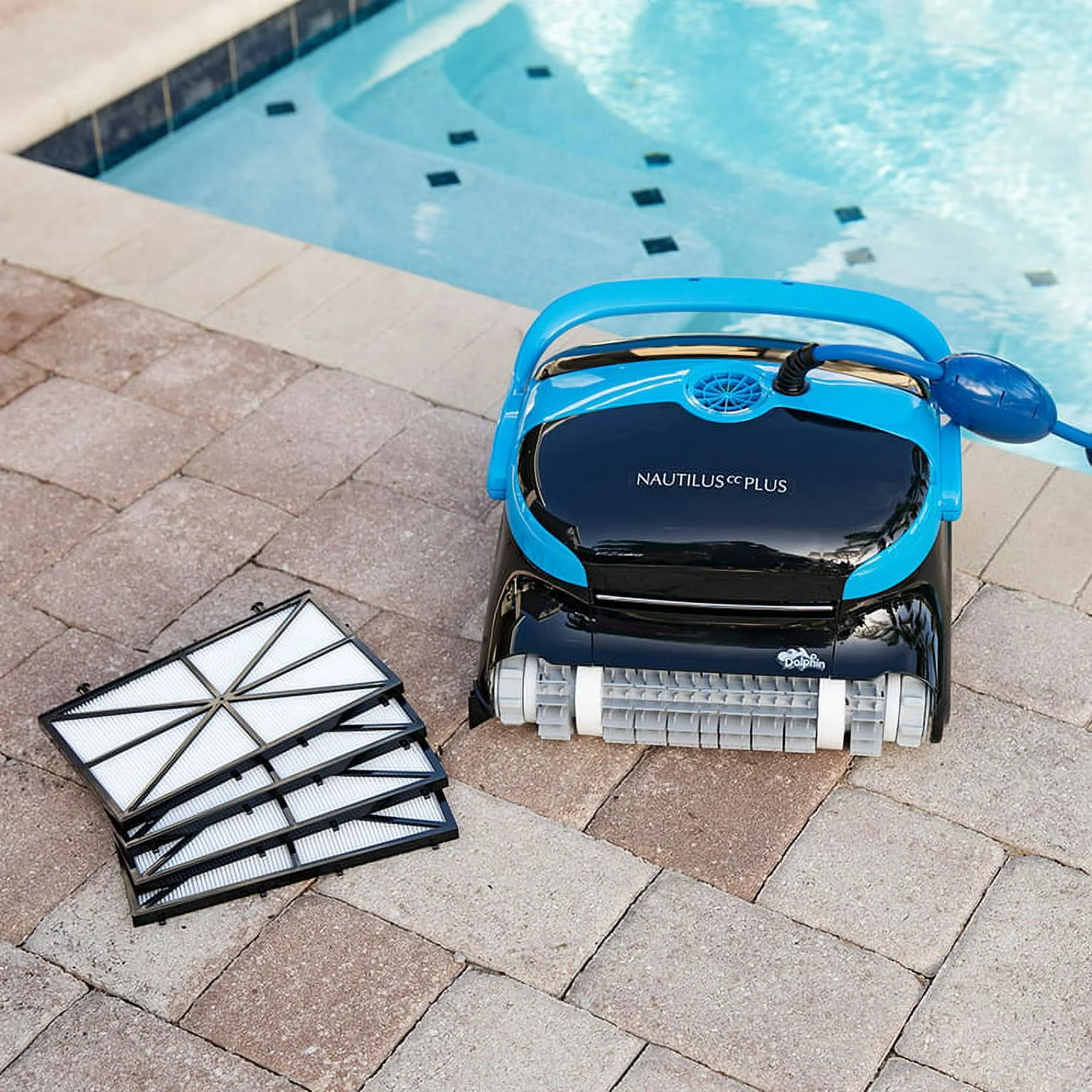 Dolphin Nautilus CC Plus Robotic Pool Cleaner with Ultra Fine Filter