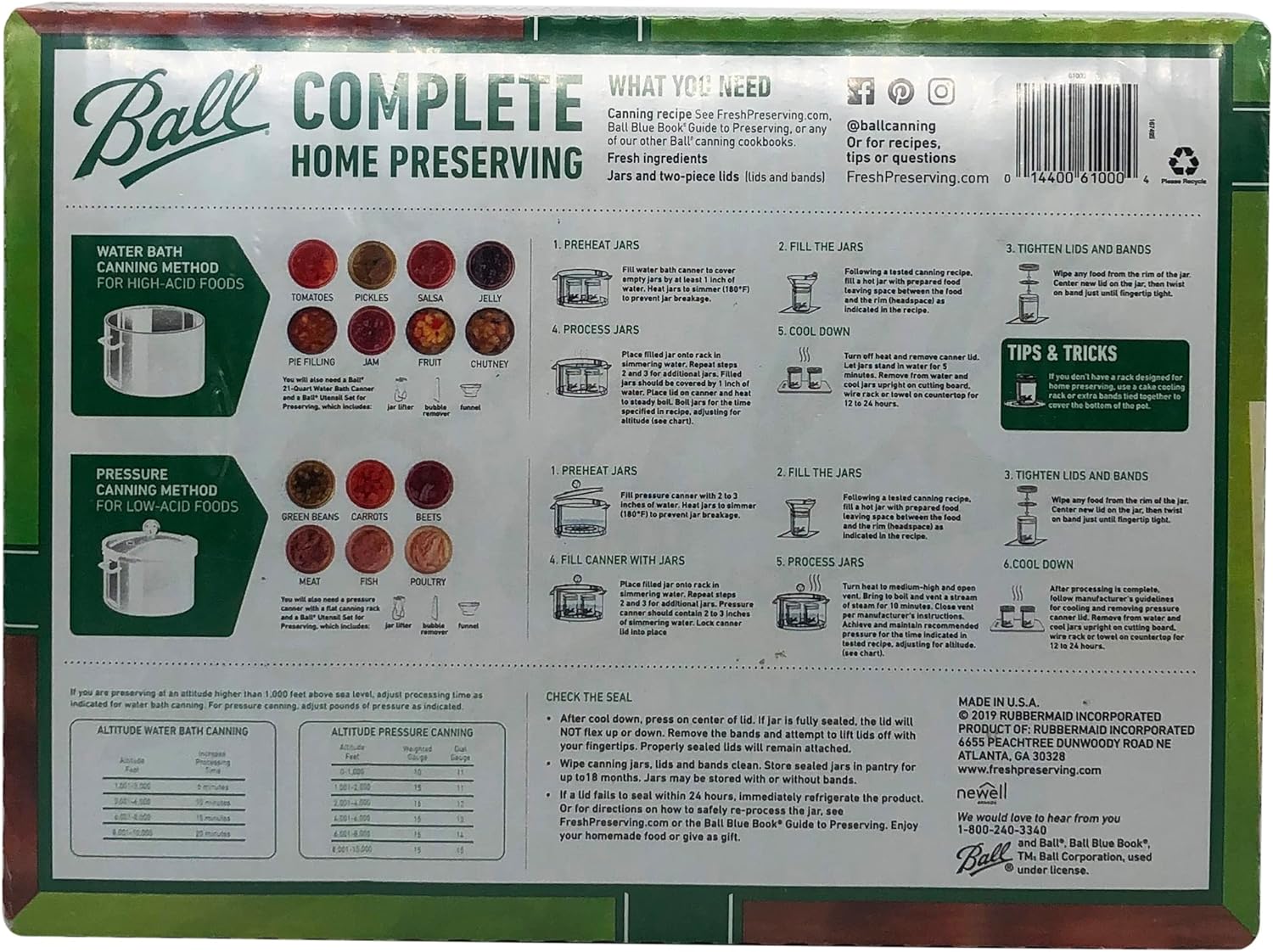 Ball Pint Jar, Regular Mouth, Set of 12, (16 oz)