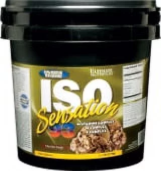 Ultimate Nutrition ISO Sensation 93 Whey Protein Isolate Powder- Natural, 5lb