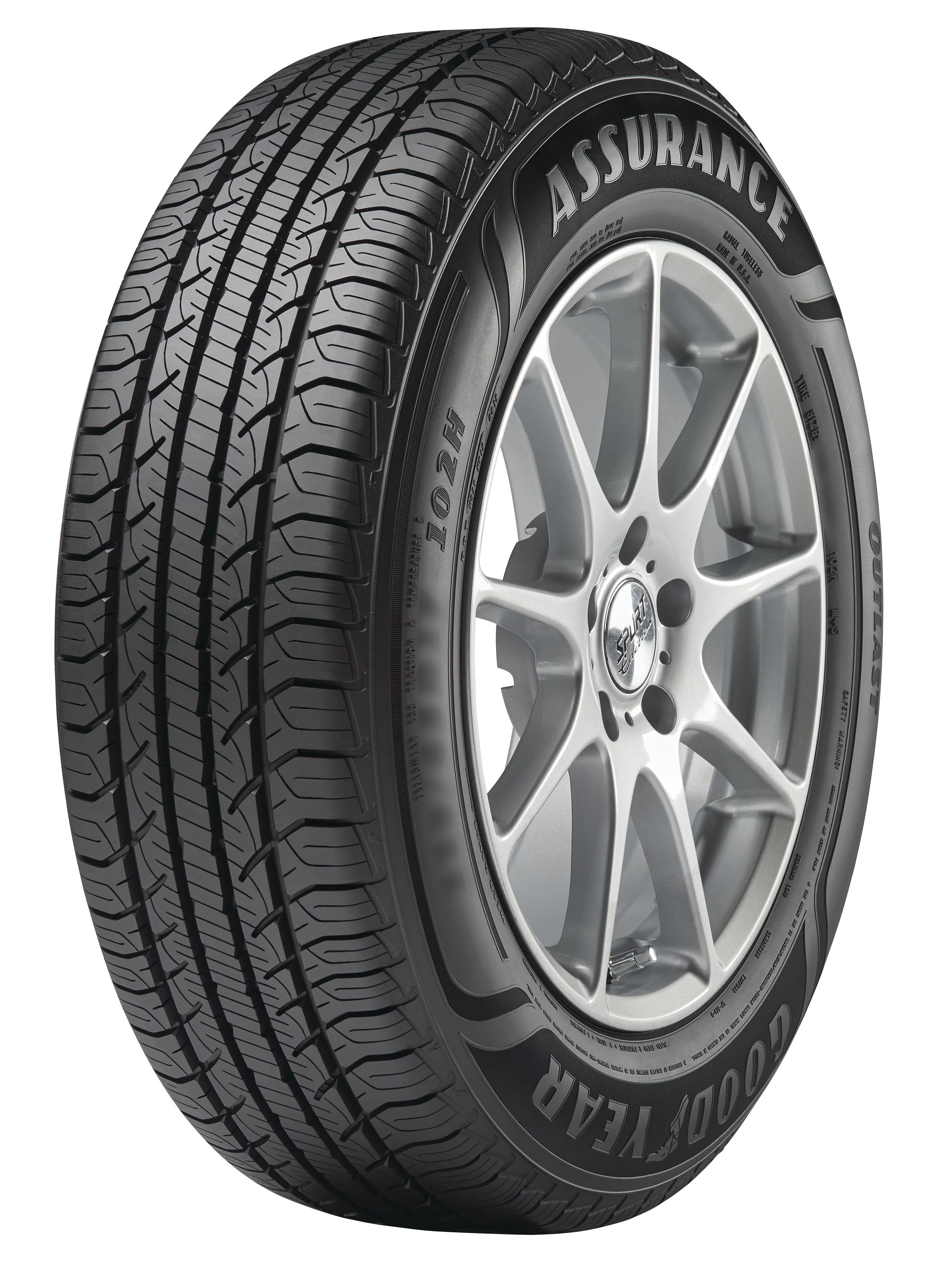 Goodyear Assurance Outlast 205/55R16 91H All-Season Passenger Car Tire