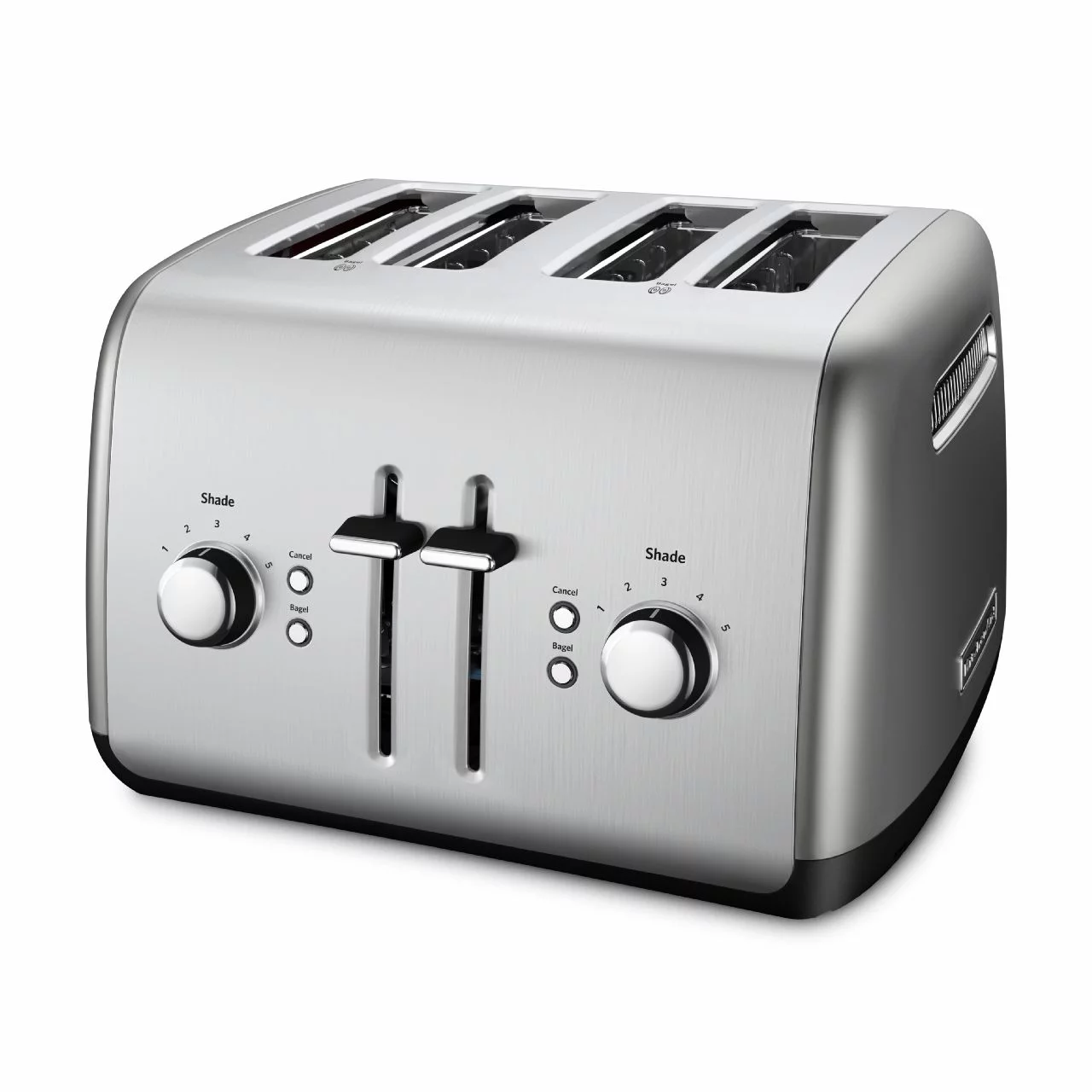 KitchenAid 4-Slice Toaster with Manual High-Lift Lever, Brushed Stainless Steel, KMT4115