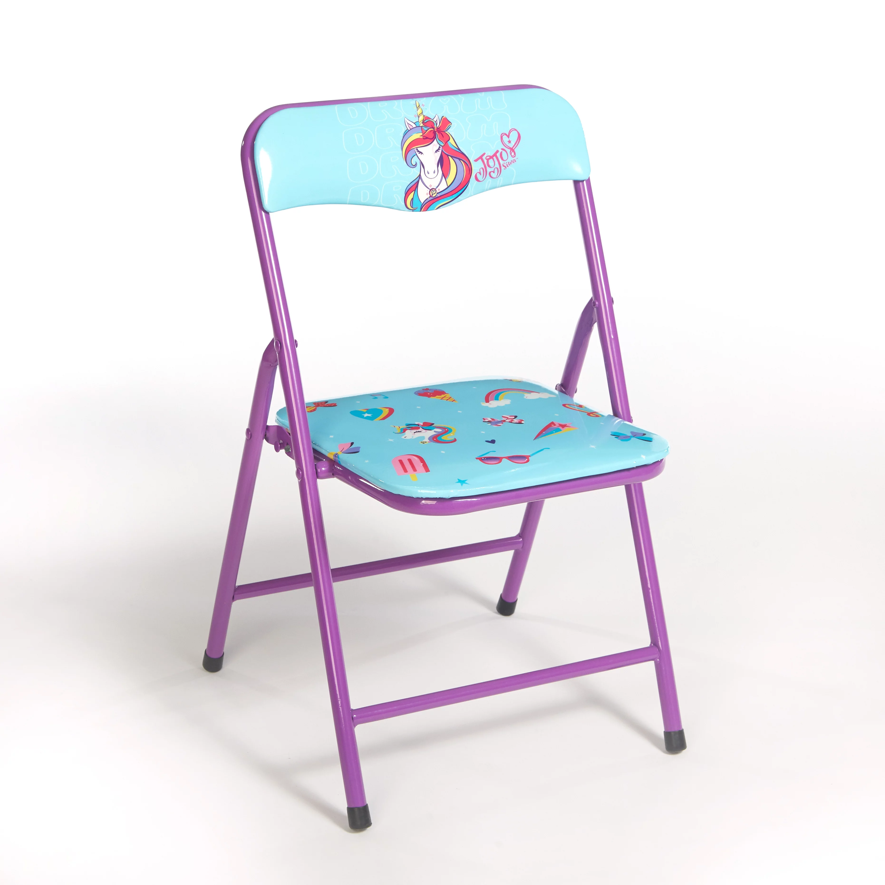 Nickelodeon Jojo Siwa Activity Metal Folding Desk And Chair Set, Blue