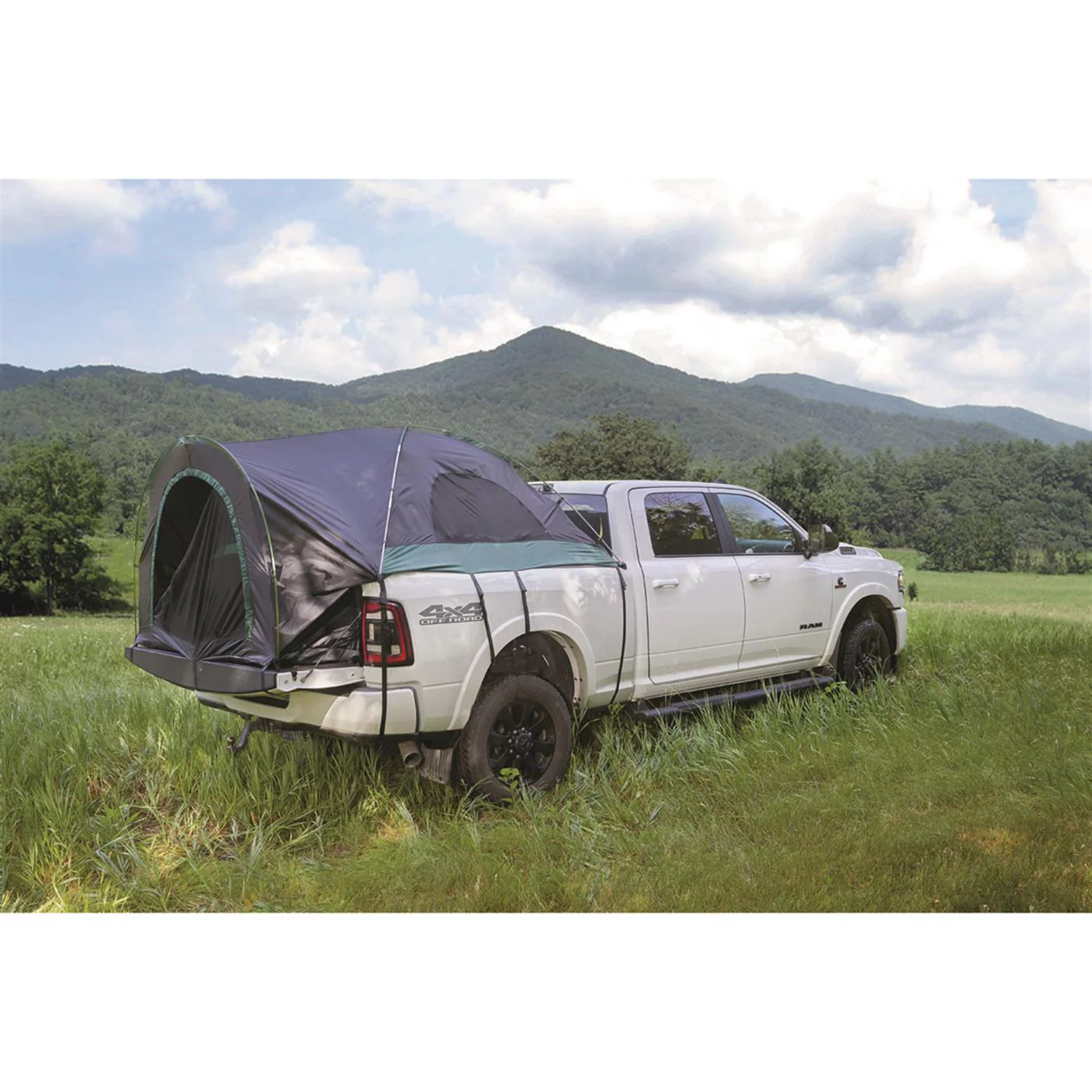 Guide Gear Full Size Truck Tent for Camping, Camp Tents for Pickup Trucks, Fits Truck Bed Length 79-81