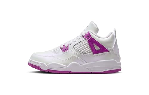 Little Kid's Jordan 4 “Bred Reimagined” Pre-School PS Black/Fire Red-Cement Grey (BQ7669-006)