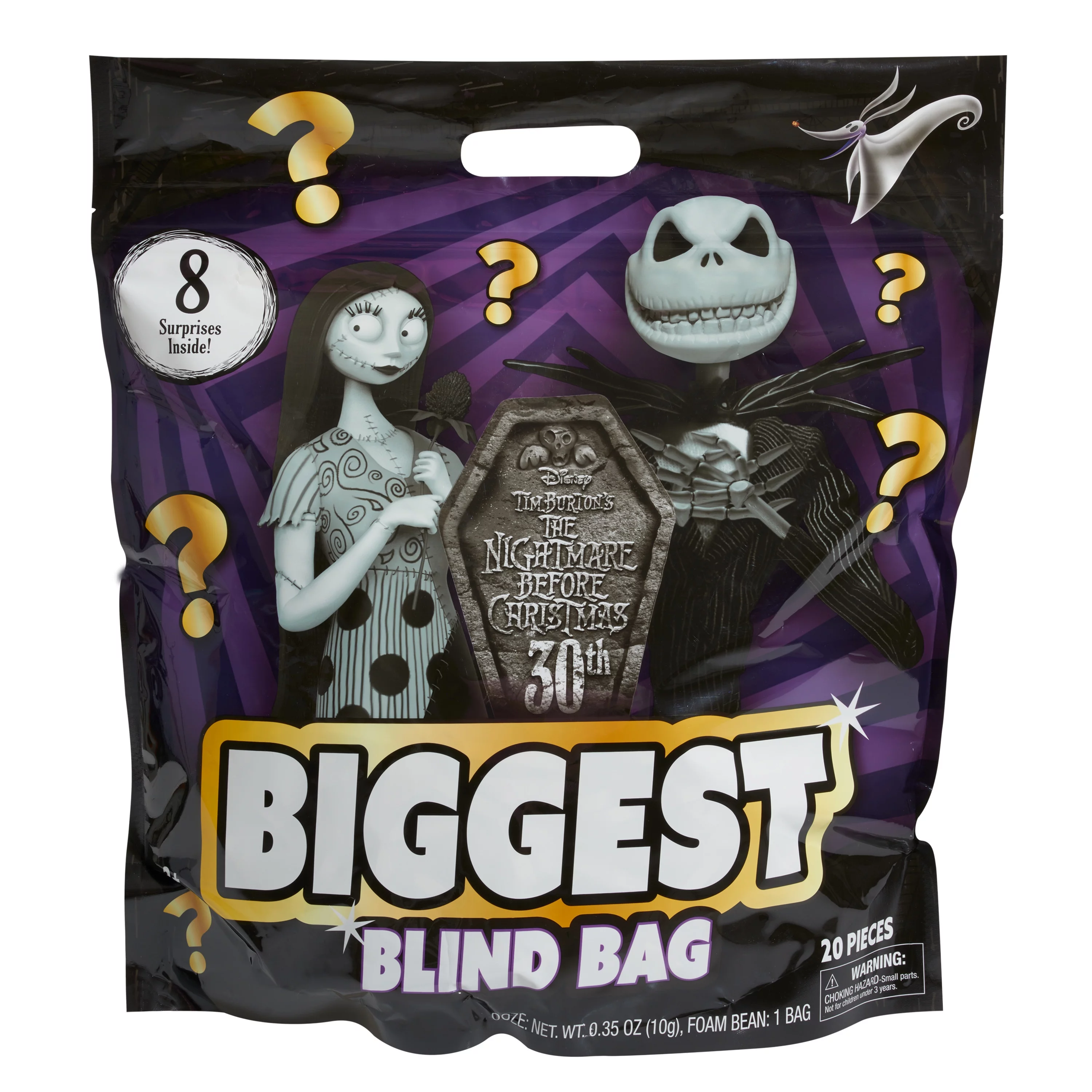 Disney Tim Burton's The Nightmare Before Christmas Biggest Blind Bag, Kids Toys for Ages 3 up