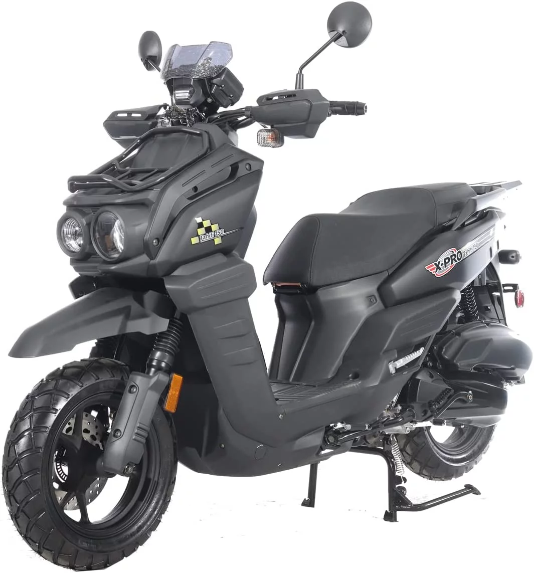 X-Pro Brand New 150cc Gas Moped Scooter, 12
