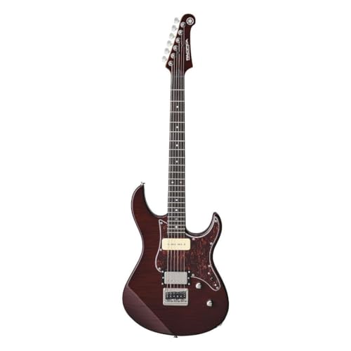 Yamaha 6 String Solid-Body Electric Guitar, Right, Root Beer (PAC612VIIFM RB)