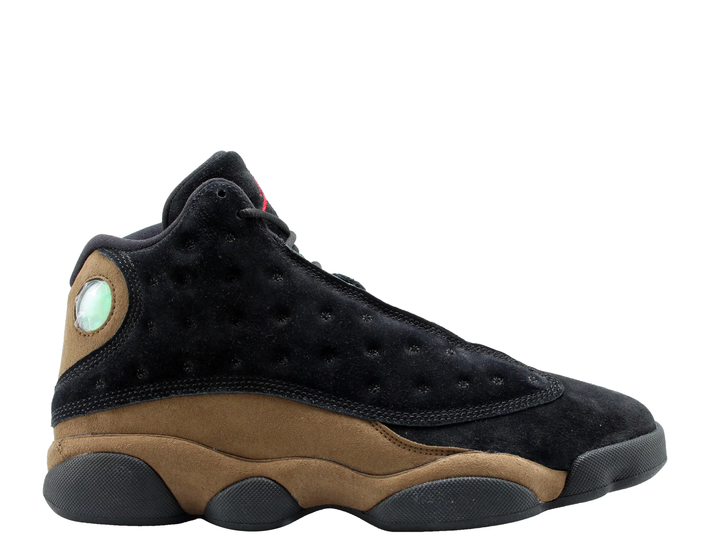 NIKE AIR JORDAN 13 RETRO XIII SZ 10 LIGHT OLIVE BLACK TRUE RED 414571 006