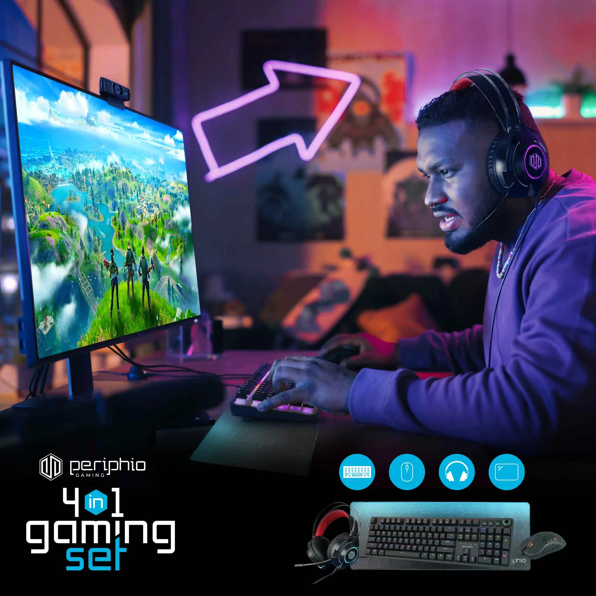 Dell Prebuilt RGB Gaming Desktop Computer | Core i7 + GeForce GT 1030 2GB GPU | 1080p Gaming PC | 16GB DDR4 RAM | 500GB SSD | Wi-Fi 5G + Bluetooth | Windows 10 Pro | New 24in LCD Monitor