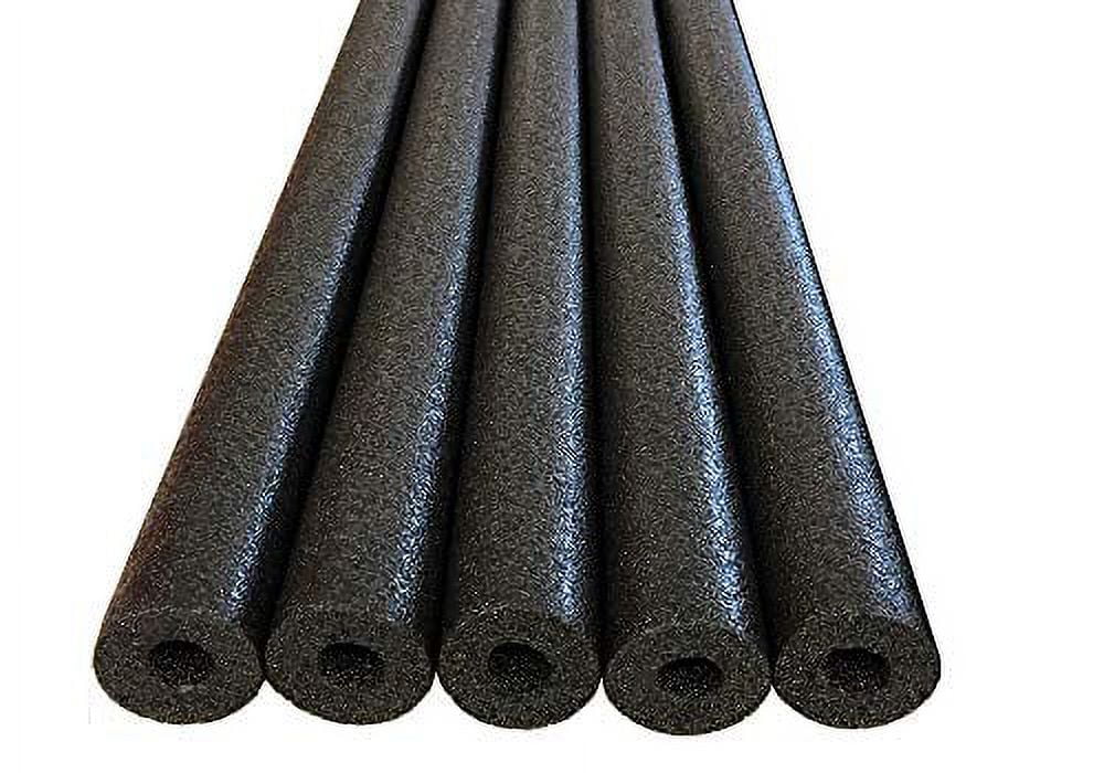 Oodles of Noodles Deluxe Foam Pool Swim Noodle - 5 Pack Black