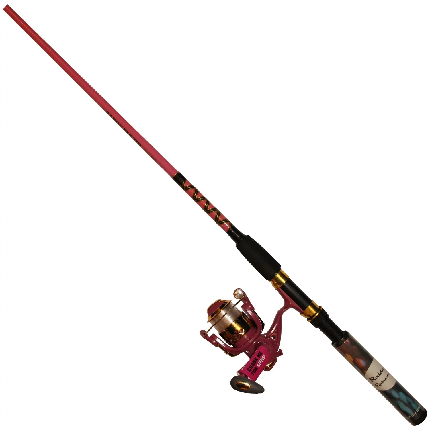 Master Roddy Lite Fishing Combo 6 Ft. 6 In. 2 piece Medium Light Pink Combo DN492WL
