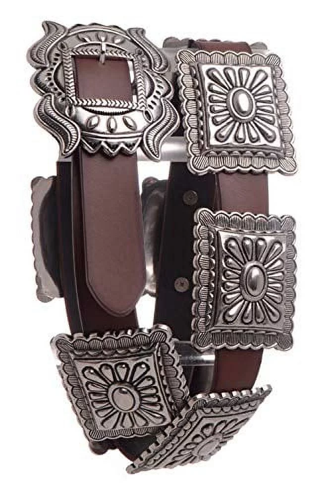 Nomad Creek Women's Metal Concho Belts