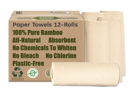 Purafide Bamboo Toilet Paper and Paper Towels