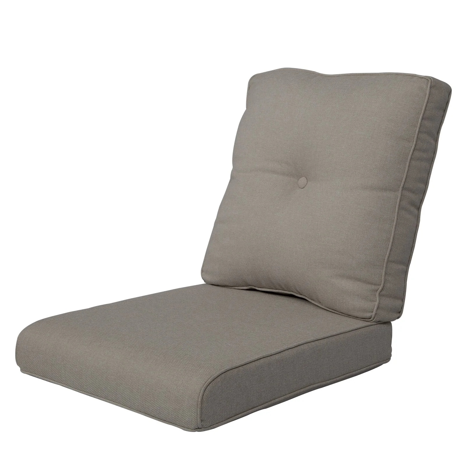 Pocassy 22 in x 24 in Outdoor Chair Deep Seat Replacement Cushion - N/A Grey