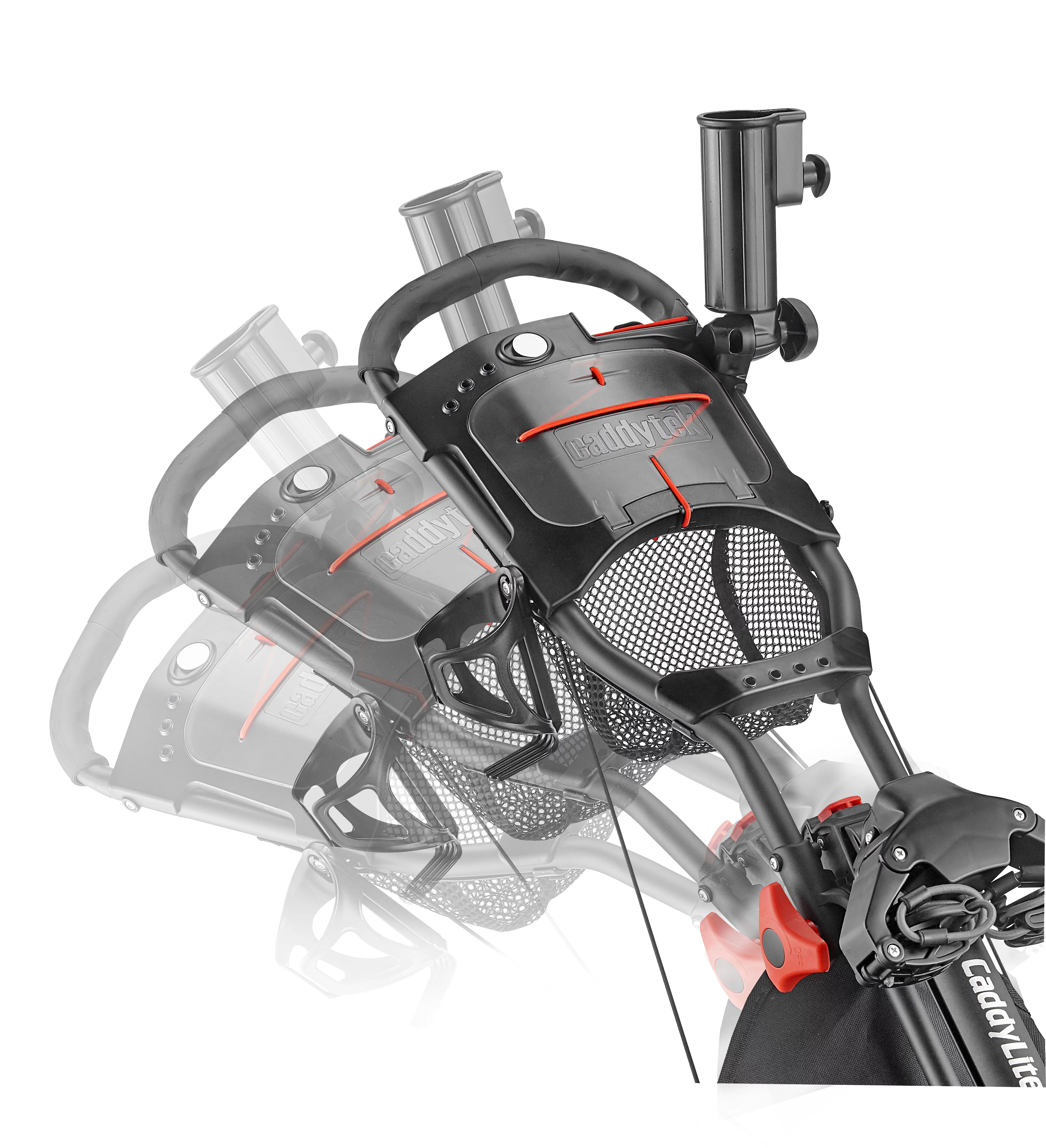 Caddytek CaddyLite 15.3 V2 Golf Push Cart, Silver