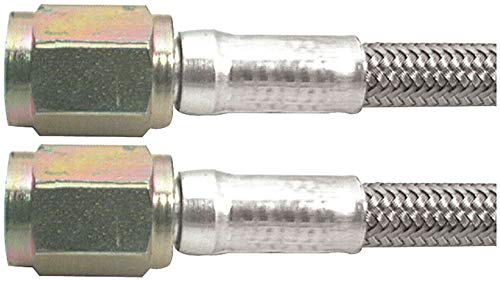 Allstar Performance ALL46300-108#3 Braided Steel Lines With -3 Ends, 108in