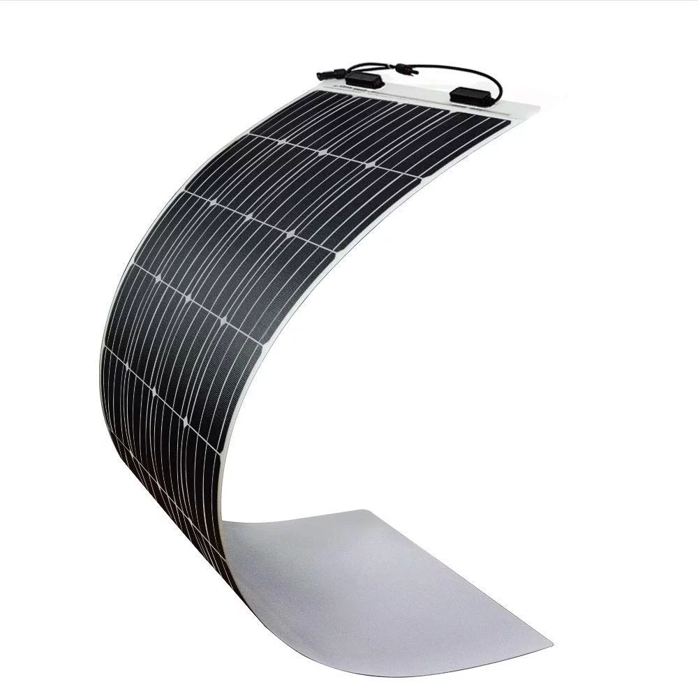 Renogy 160 Watt 12 Volt Extremely Flexible Monocrystalline Solar Panel - Ultra Lightweight, Ultra Thin, up to 248 Degree