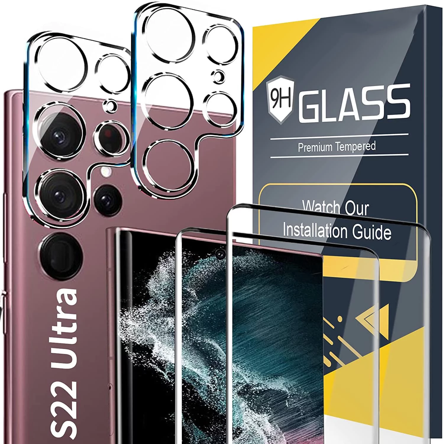 10.5” Cylinder Glass Vase by Ashland - Decorative Vase for Weddings, Parties, and Home Décor - Bulk 8 Pack