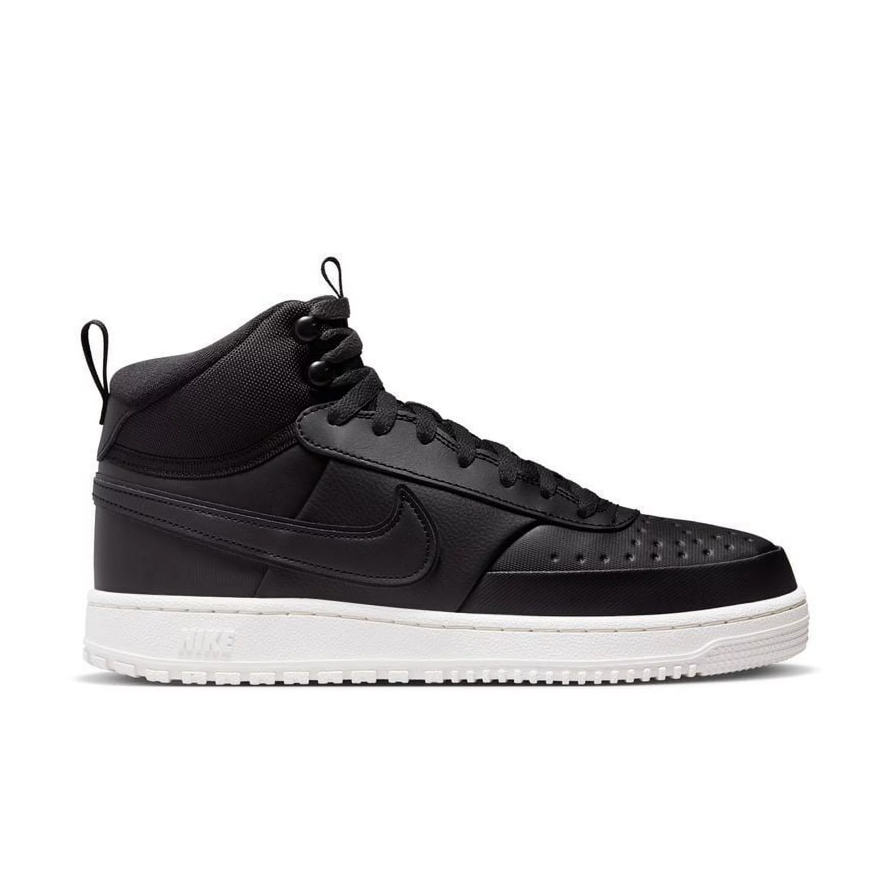 Nike Court Vision Mid-Top Winter Men's Shoes Color: Black Phantom Size: 7