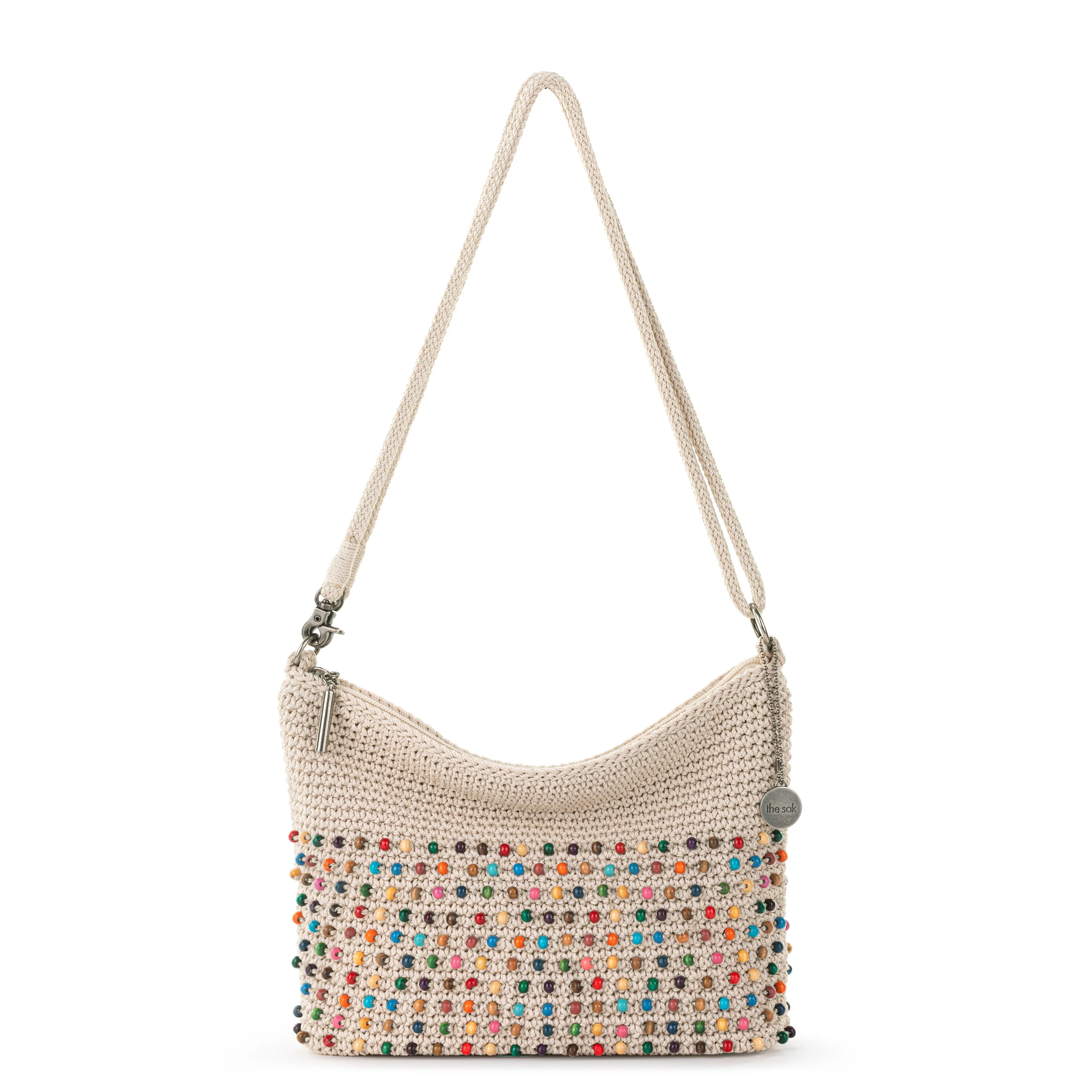The Sak Lumi Convertible Crossbody, Hand-crochet, Recycled Polypropylene Yarn