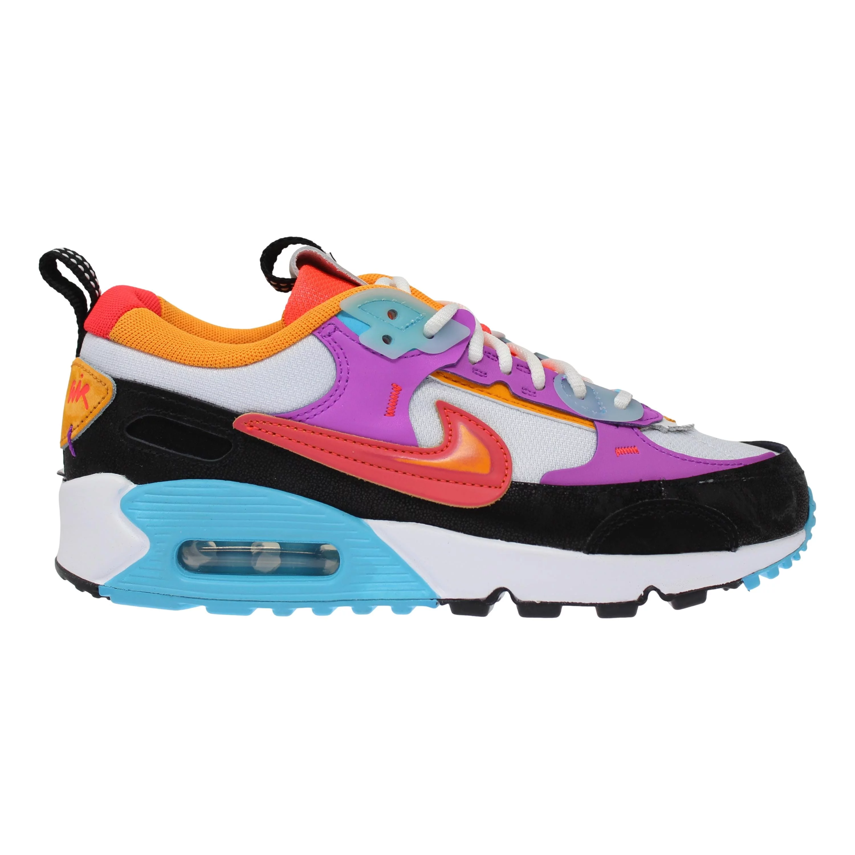 Nike Air Max 90 Futura White/Bright Crimson FD0821-100 Women's Size 10 Medium