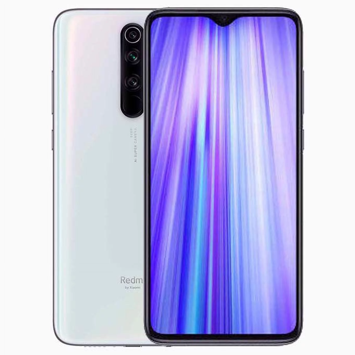 Xiaomi Redmi Note 8 Pro Dual-SIM 128GB ROM + 6GB RAM (GSM | CDMA) Factory Unlocked 4G/LTE Smartphone (White) - International Version