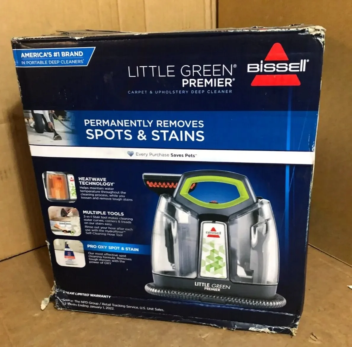 Bissell Little Green Premier Portable Deep Cleaner