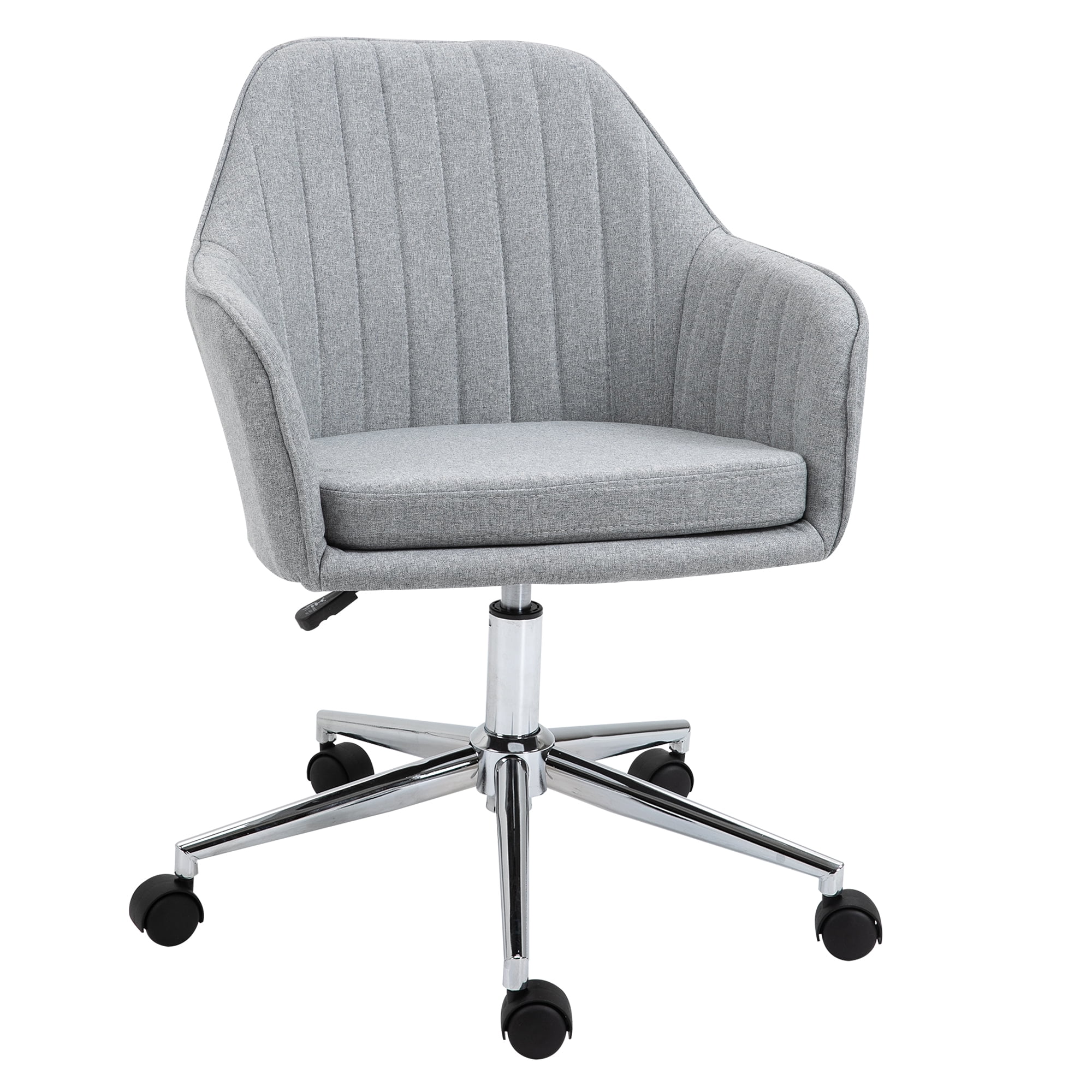 Vinsetto Manager's Chair with Adjustable Height & Swivel, 265 lb. Capacity, Grey