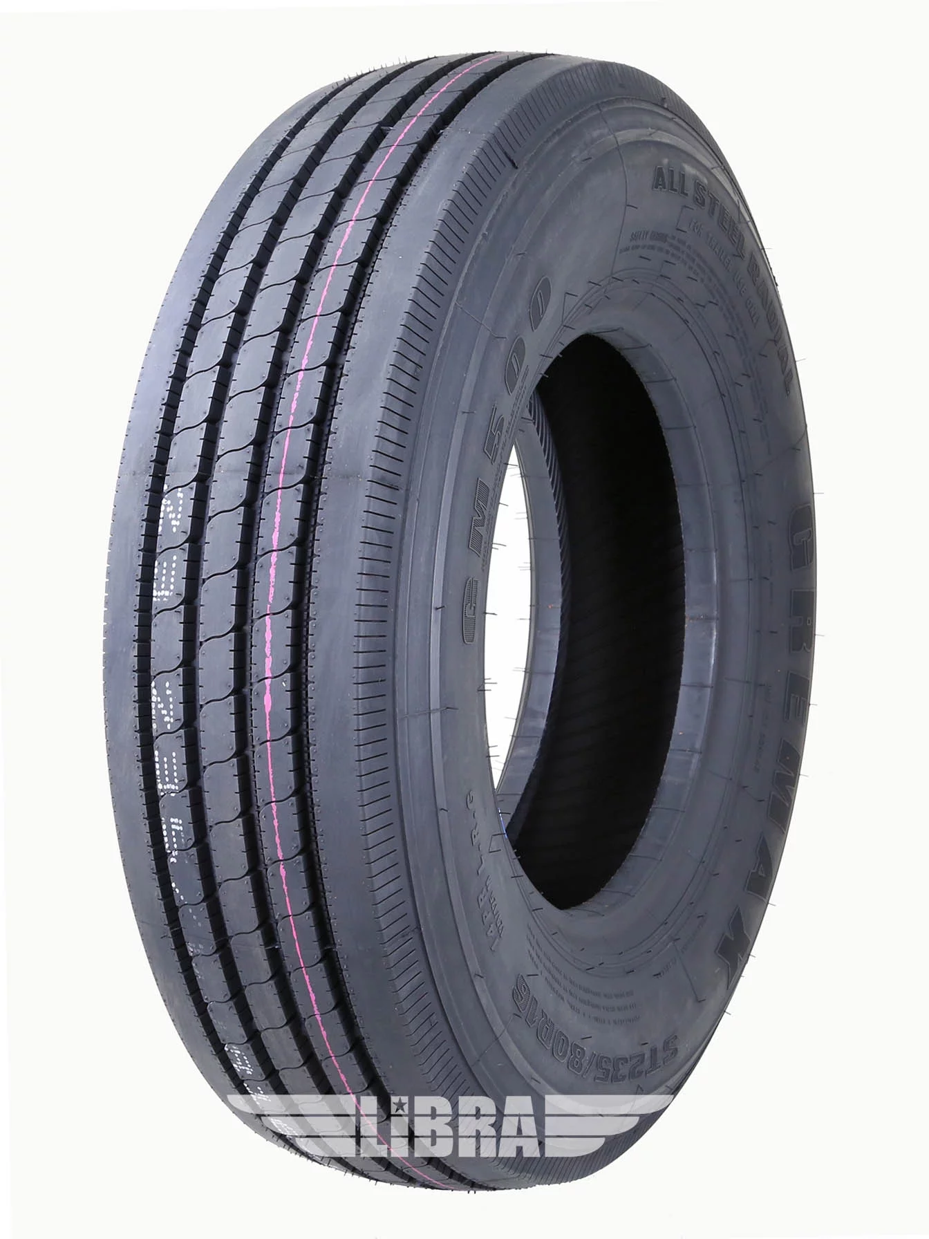 GREMAX HD All Steel Trailer Tire ST 225/75R15 14PR LR G 124/121M for Big heavy RV Trailer, Set 1