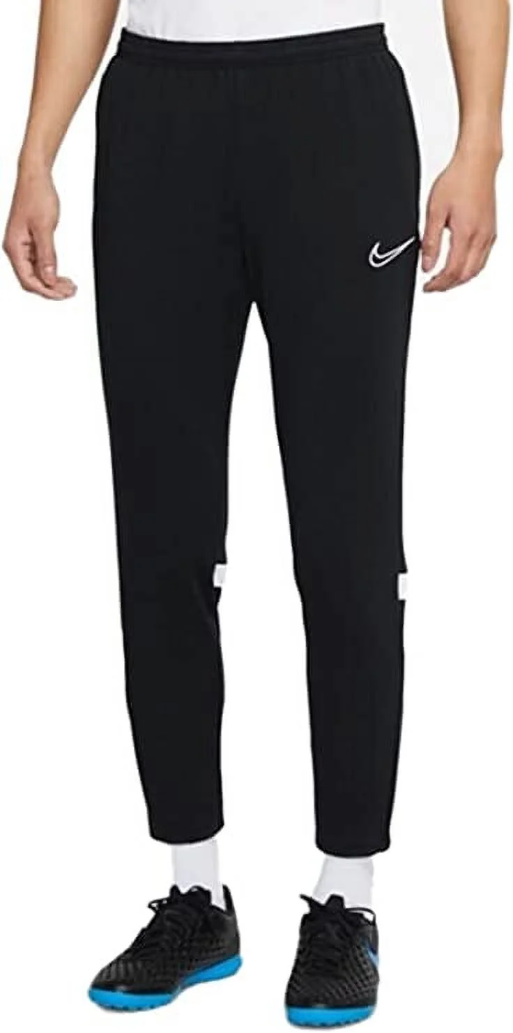 Nike Men's Dry Academy 21 Knit Pant, CW6122-010 Black/White, Small