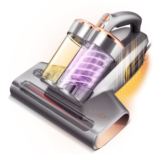Mattress Vacuum Cleaner with UV & Ultrasonic and High Heating,Anti-allergen Powerful Handheld Vacuum for Bed,Sofa