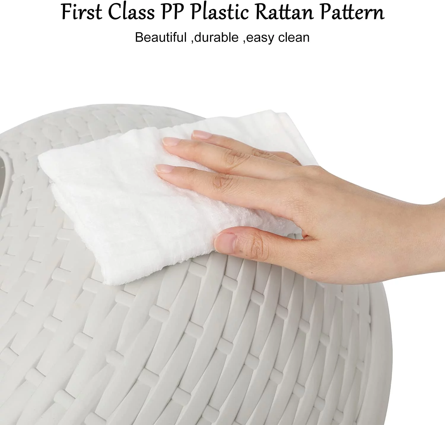 CozyHom Cat Hidden Litter Box Furniture, Artificial Plant Hidden Calley, Ventilated Waterproof And Odor Resistant, Carbon Filter And 3.3lbs Real Stone Block For Large Cats, White