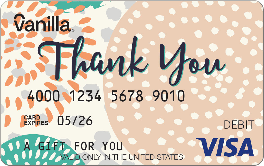 $100 Vanilla® Visa® Thank You eGift Card