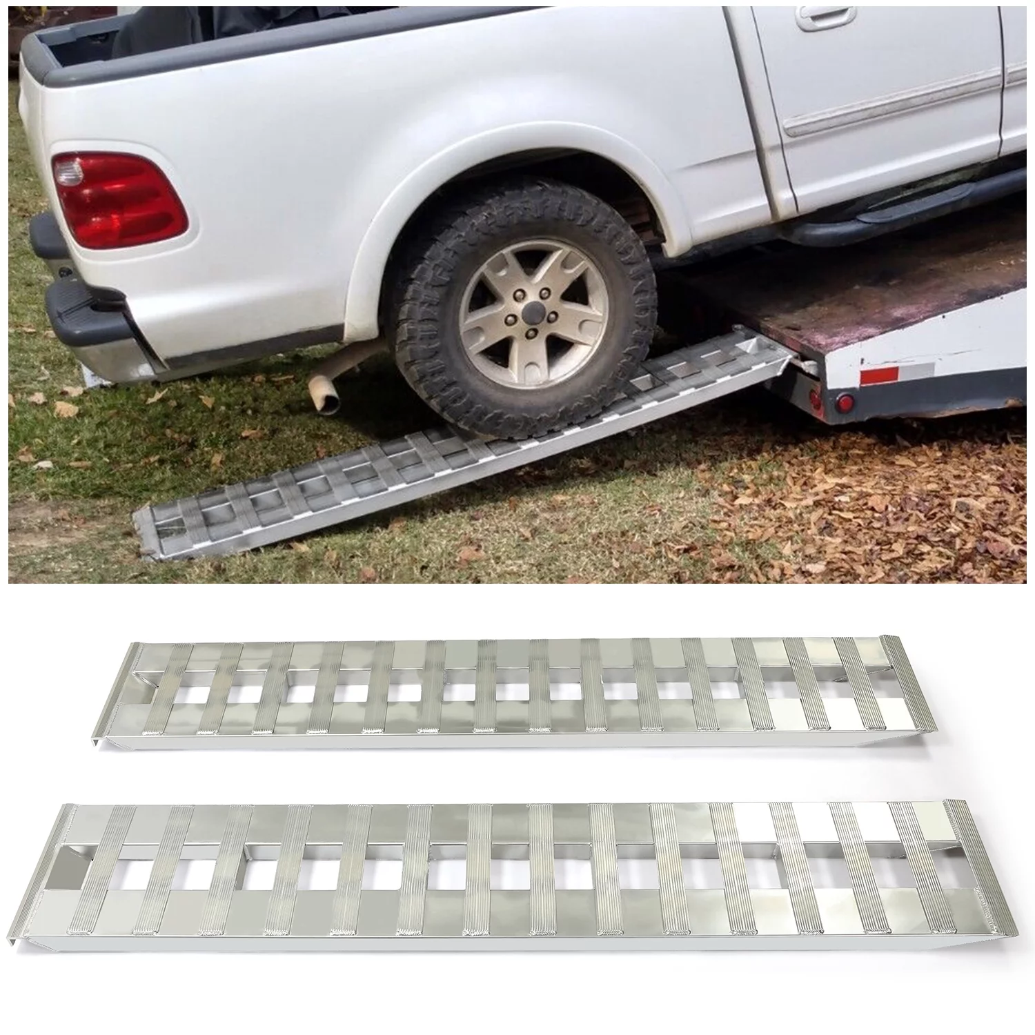 HECASA Pair Truck Car Auto Trailer Ramps 80