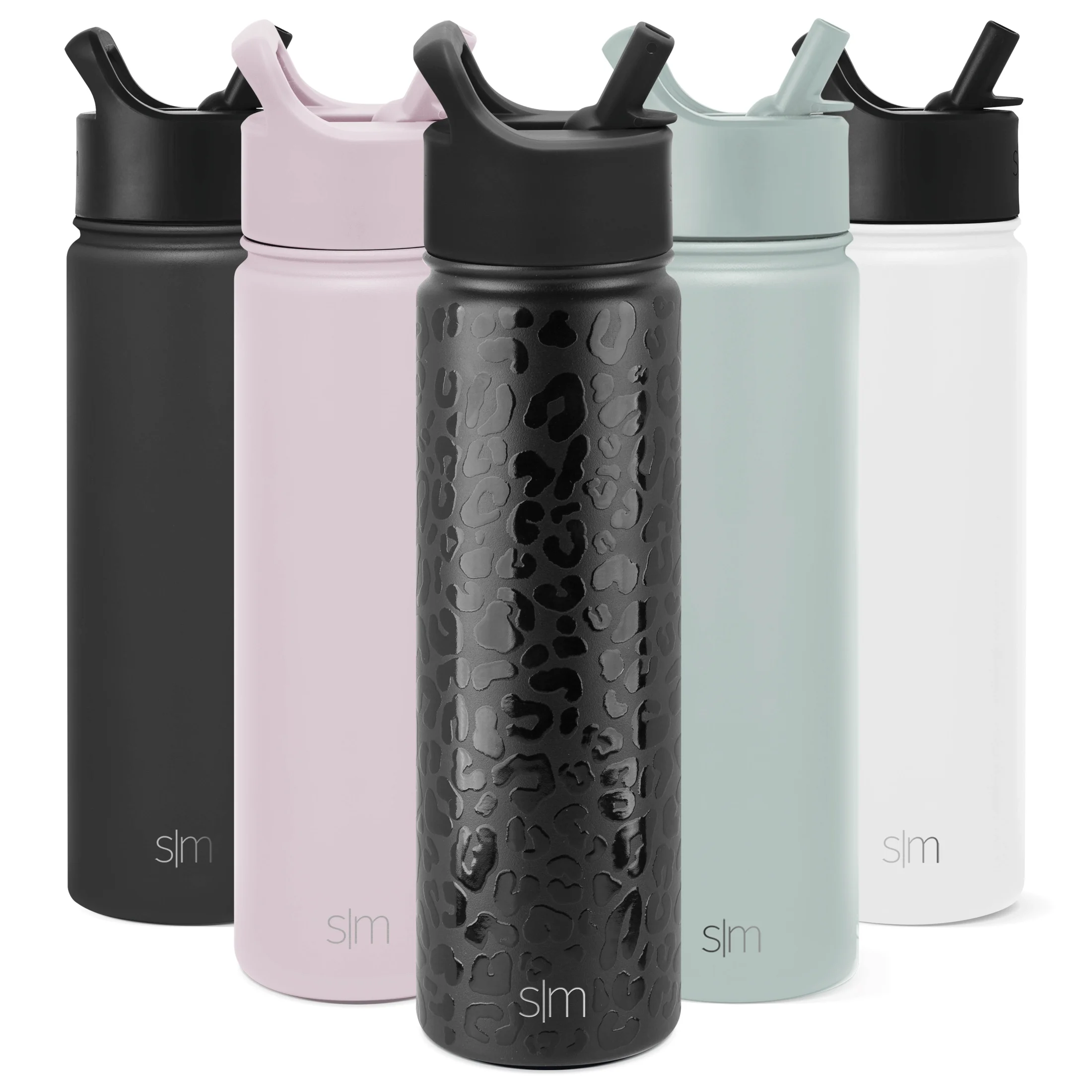 Simple Modern Summit Water Bottle Straw Lid Vacuum Insulated Stainless Steel Bottle | 22 fl oz