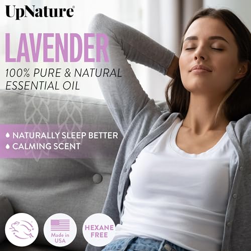 UpNature Calm Essential Oil Roll On - Stocking Stuffers for Women - 100% Natural Relaxation Self Care Gifts